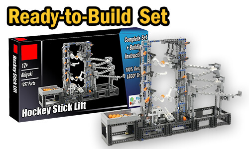 Buy NOW this LEGO GBC as LEGO Set, with 100% genuine LEGO bricks, on BuildaMOC website | Hockey Stick Lift from Akiyuki | Planet GBC