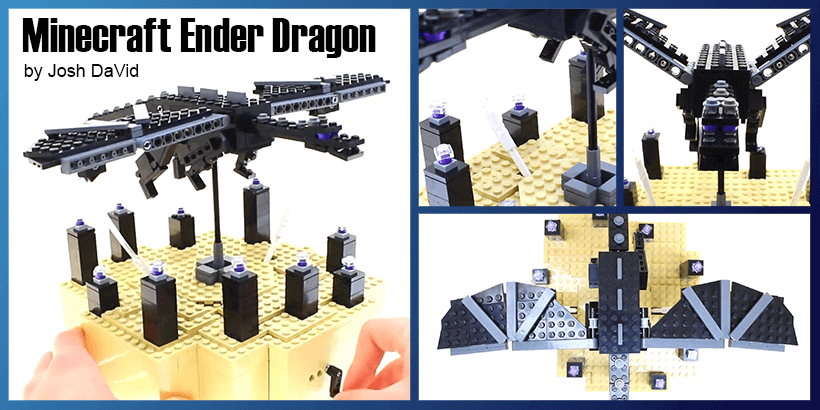 lego minecraft micro ender dragon