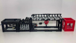 LEGO Great Ball Contraption - Squared, by pinwheel - building instructions available on Planet GBC